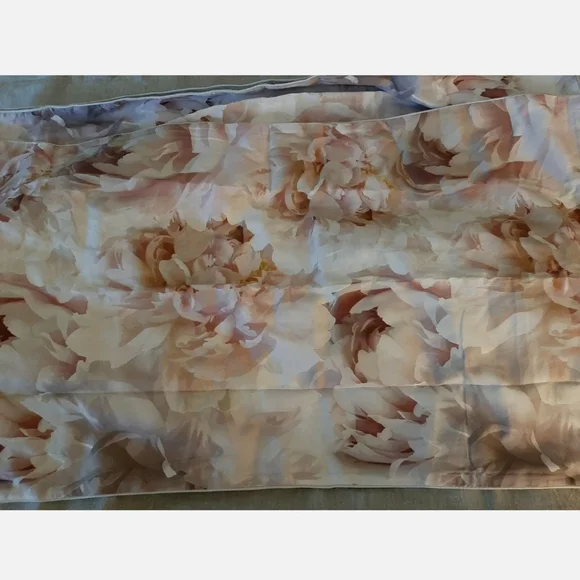 M.M. LINEN Lottie Floral King Duvet Cover set Cotton sateen 3 piece
